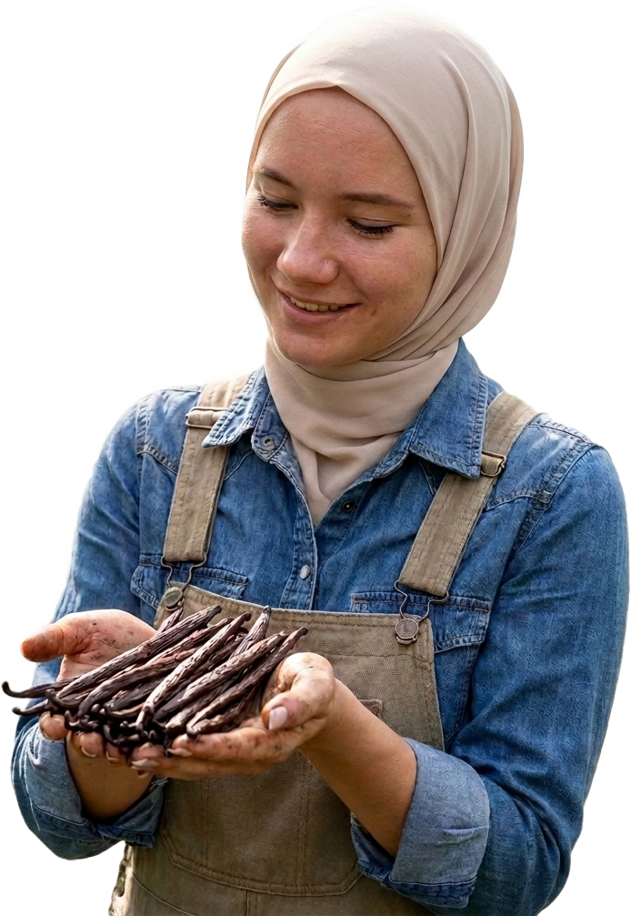 Orang dengan vanilla 3